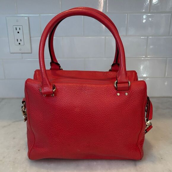 Kate Spade Bag Purse Handbag Leather Grand Park Hadlen Pebbled Crossbody Satchel - Picture 4 of 16